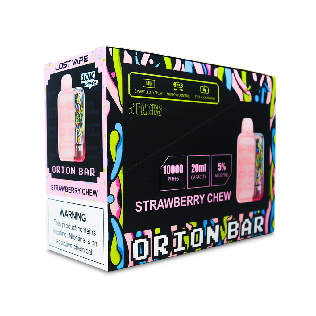 Lost Vape Orion Bar 10000 Disposable Vape - Black Coral Wholesale